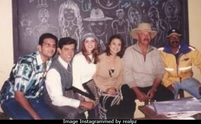 15 Years Ago, Hrithik Roshan And Sussanne Khan Were Like This. Pic Courtesy Preity Zinta