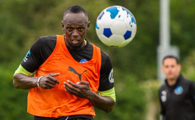 अब फुटबॉल मैदान पर दिखेंगे उसैन बोल्ट, इन दिग्गजों के साथ कर रहे अभ्यास