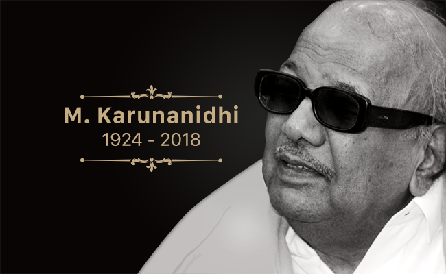 DMK Patriarch M Karunanidhi, 5-Time Tamil Nadu Chief Minister, Dies At 94