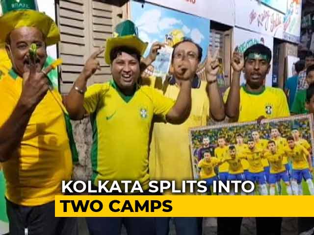 Kolkata Football Fans Divided Into Pro-Brazil, Anti-Brazil Camps