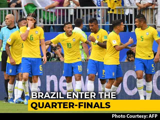 FIFA World Cup 2018: Brazil Beat Mexico To Enter Quarter-Finals