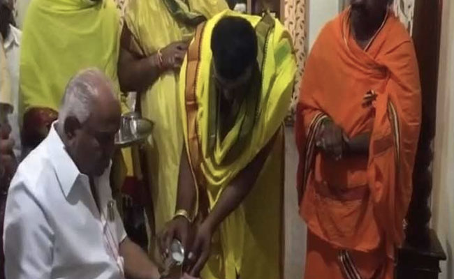 BS Yeddyurappa Wins In Pocket Borough Shikaripura For 7th Time