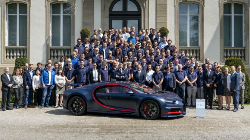 100th Bugatti Chiron Delivered; 400 More To Go
