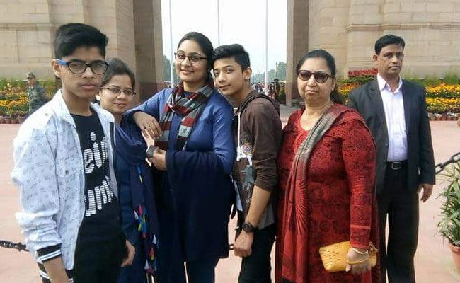 One Person Stand Guard While Others Hang: Note At Delhi Family's Home