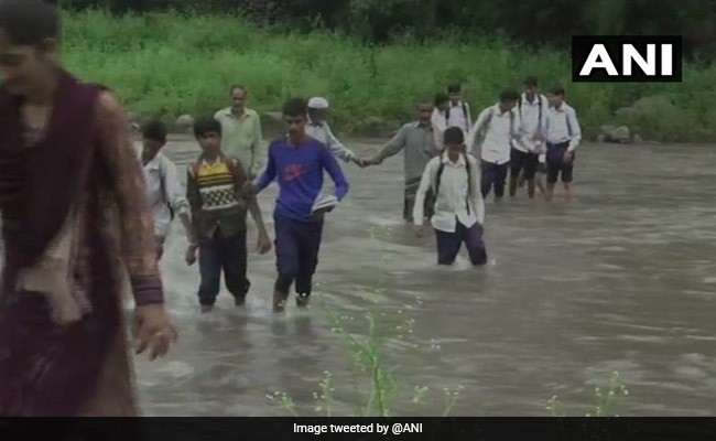 For Students Who Cross River On Foot To Reach School, A Bridge Too Far