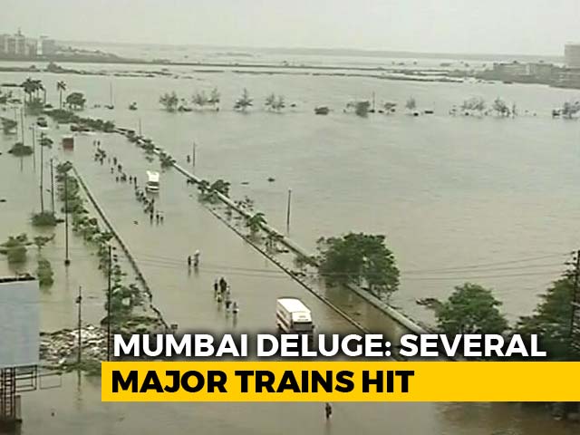 Morning After Mumbai Deluge, Many Trains Cancelled, More Rain Warning