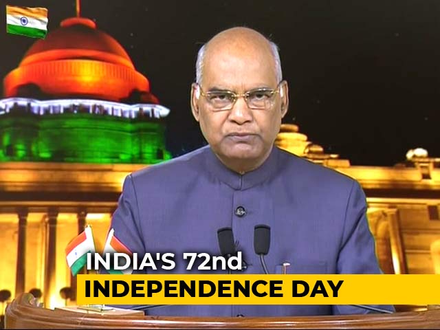 "Don't Let Contentious Issues Distract Us", President Kovind Tells Nation