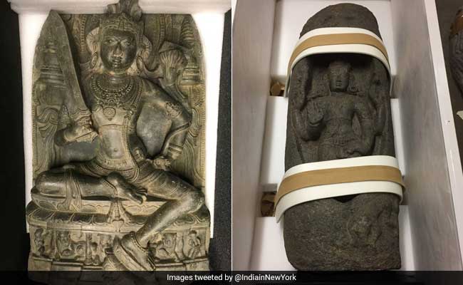 US Repatriates 2 Antique Statues, Worth $500,000, Stolen From India