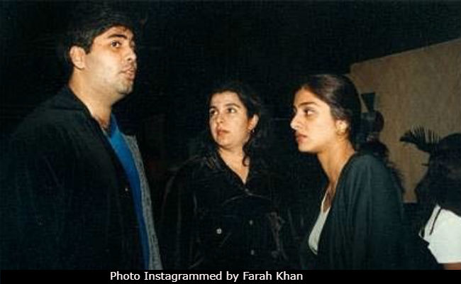 Karan Johar, Tabu, Farah Khan In Throwback Pic. Seen yet?