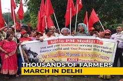 With Demands Of Loan Waiver, Minimum Wage, Farmers Hit The Road In Delhi With Demands Of Loan Waiver, Minimum Wage, Farmers Hit The Road In Delhi