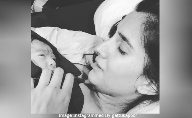 First Pic: Meet <i>Kedarnath</i> Director Abhishek Kapoor And Wife Pragya Yadav's Son Shamsher