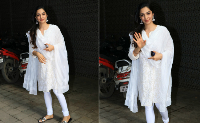Kiara Advani Reminds Us That White <i>Desi</i> Suits Are Irreplaceable