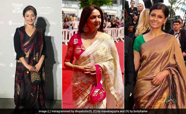 Cannes 2018: Kangana Ranaut Apart, These Bollywood Stars Also Lit Up Cannes In <i>Sarees</i>