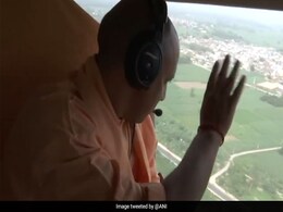 Before Top Cops, Yogi Adityanath Had Reviewed Kanwar <i>Yatra</i> From Chopper Before Top Cops, Yogi Adityanath Had Reviewed Kanwar <i>Yatra</i> From Chopper