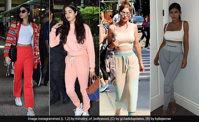 Today In Athleisure Fashion: Khushi And Janhvi Kapoor, Gigi Hadid And Kylie Jenner