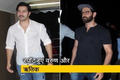 वरुण धवन और ऋतिक रोशन को किया गया स्पॉट वरुण धवन और ऋतिक रोशन को किया गया स्पॉट