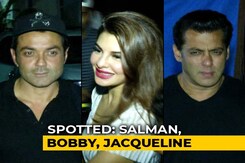 Celeb Spotting: <i>Race 3</i> Stars Salman, Bobby & Jacqueline Celeb Spotting: <i>Race 3</i> Stars Salman, Bobby & Jacqueline