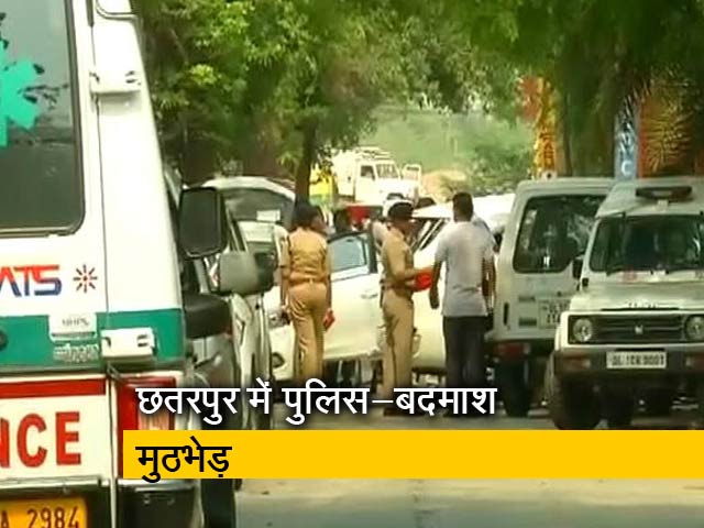 दिल्ली : पुलिस के साथ मुठभेड़ में 4 बदमाश ढ़ेर