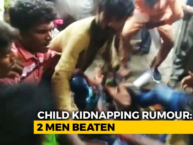 2 Men Thrashed In Chennai Over Rumours They Came To Kidnap Child