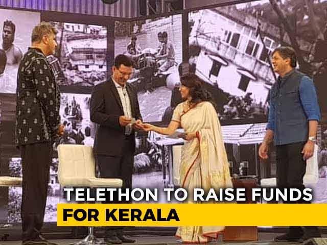 Kersi Dubash Donates Rs 1 Lakh At #IndiaForKerala Telethon