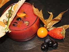 Coconut and Berry Gazpacho