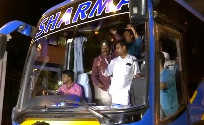 Trust Vote Hours Away, JDS-Congress Lawmakers Head Back To Bengaluru