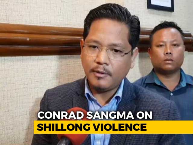 Meghalaya Chief Minister Says Shillong Violence Sponsored, Orders Tough Action
