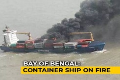 22 Sailors Rescued After Container Ship Catches Fire In Bay Of Bengal 22 Sailors Rescued After Container Ship Catches Fire In Bay Of Bengal