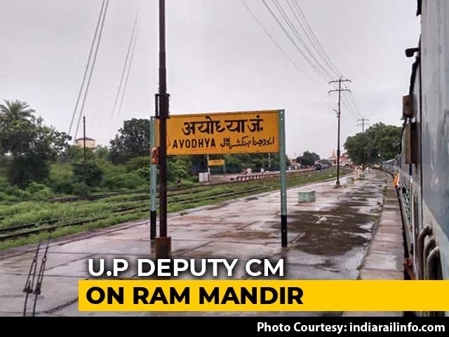 On Ram Temple, Yogi Adityanath's Deputy Talks Of Legislation