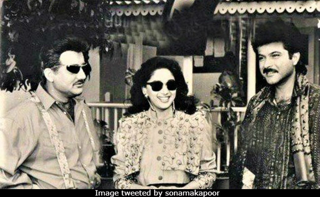 Sonam Kapoor Shares Dad Anil Kapoor And Madhuri Dixit's Throwback Pic. He Reveals Story Behind It
