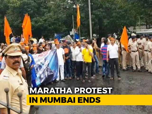 Mumbai Bandh Called Off By Maratha Groups After Protests