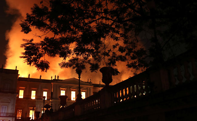 200-Year-Old National Museum In Brazil Gripped By Massive Fire