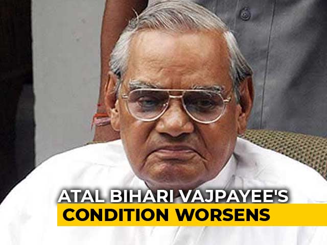 Former PM Atal Bihari Vajpayee's Condition Critical, On Life Support