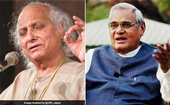 Atal Bihari Vajpayee Called Me "Rasraj", Says Pandit Jasraj