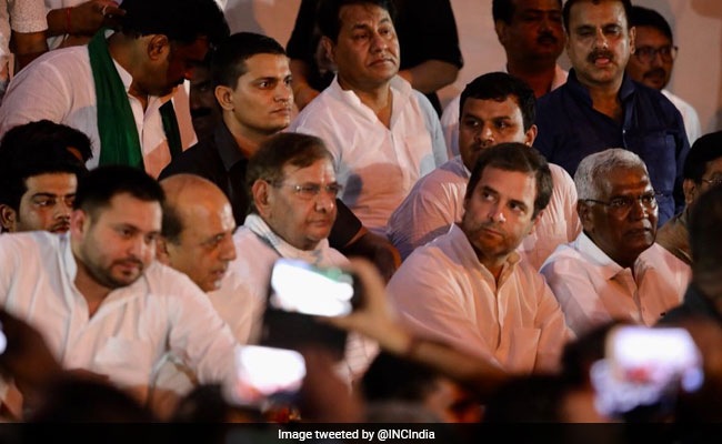 "Prove You're Ashamed": Rahul Gandhi's Frontal Attack On Nitish Kumar