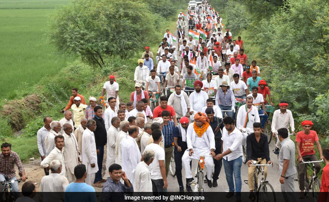 Ambulance Stuck In Traffic During Congress Rally In Haryana, Infant Dies