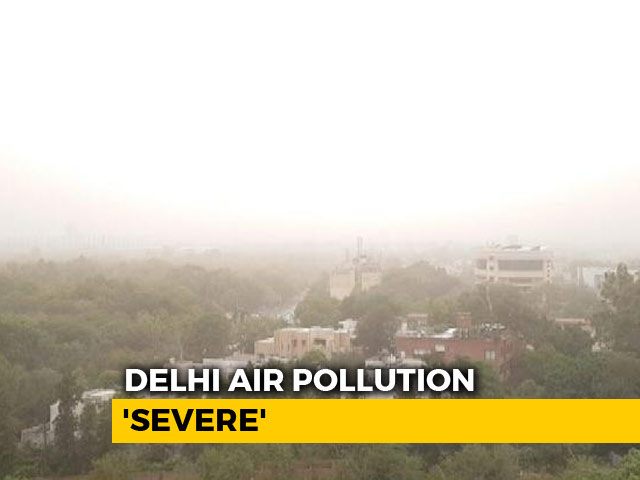 Delhi Air Quality Beyond "Severe" After Dust Storm In Western India