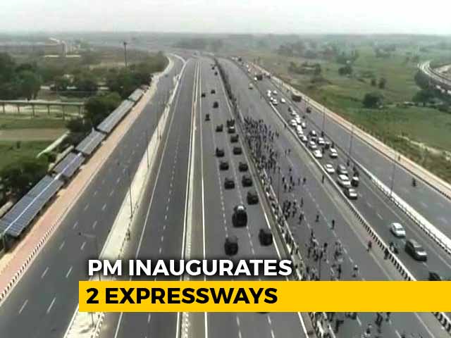 PM Opens 2 Expressways To Cut Delhi Pollution, Travel Time