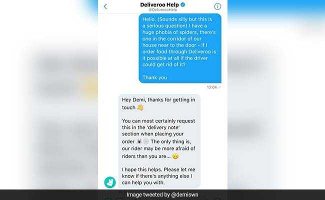 Woman Ordered KFC Hoping Delivery Driver Would Take Care Of Spider