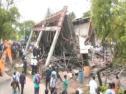 Slabs Of Under-Construction Bus Stop Falls, Crushes 3-Year-Old In Gujarat Slabs Of Under-Construction Bus Stop Falls, Crushes 3-Year-Old In Gujarat