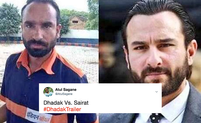 <i>Sairat</i> Vs <i>Dhadak</i> Memes Take Over Internet