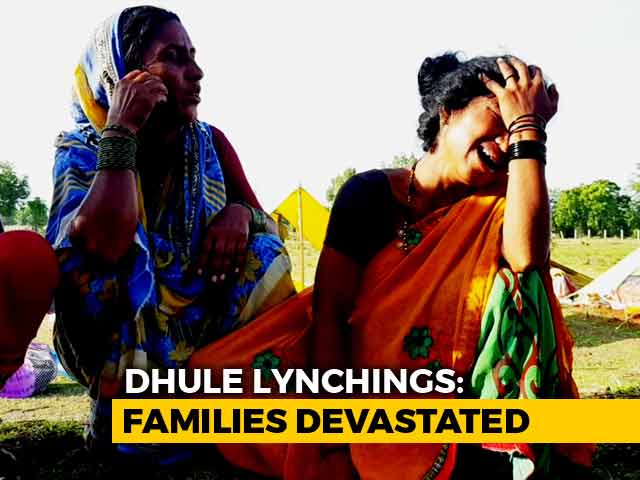 Families Of Men Lynched In Maharashtra Refuse Bodies, Hold Protest