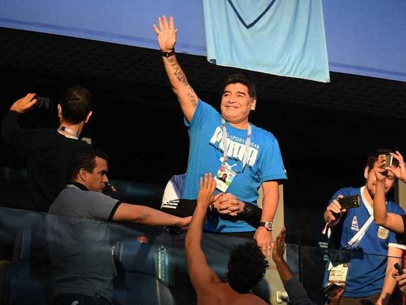 World Cup 2018: Diego Maradona Says He's Fine After Health Scare During Nigeria-Argentina Match