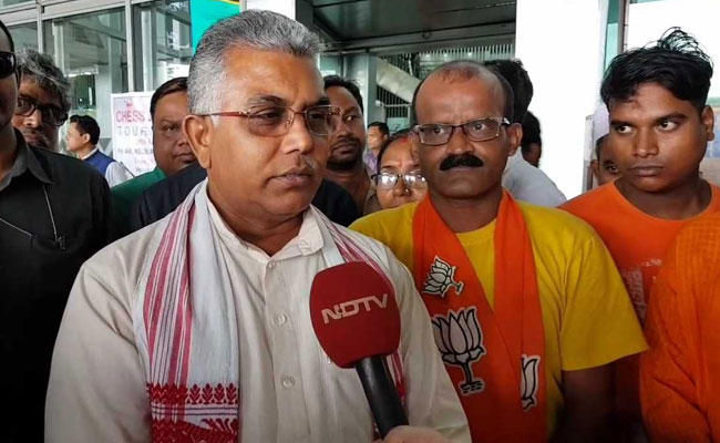 Intellectuals At Citizenship Law Protests "Parasites": Bengal BJP Chief Dilip Ghosh