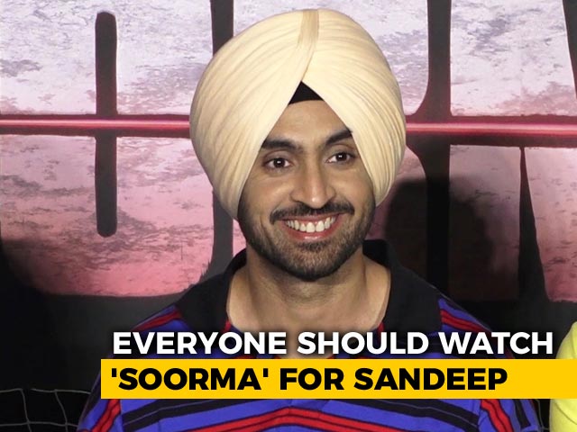 Everyone Should Watch <i>Soorma</i> For Sandeep Singh: Diljit Dosanjh