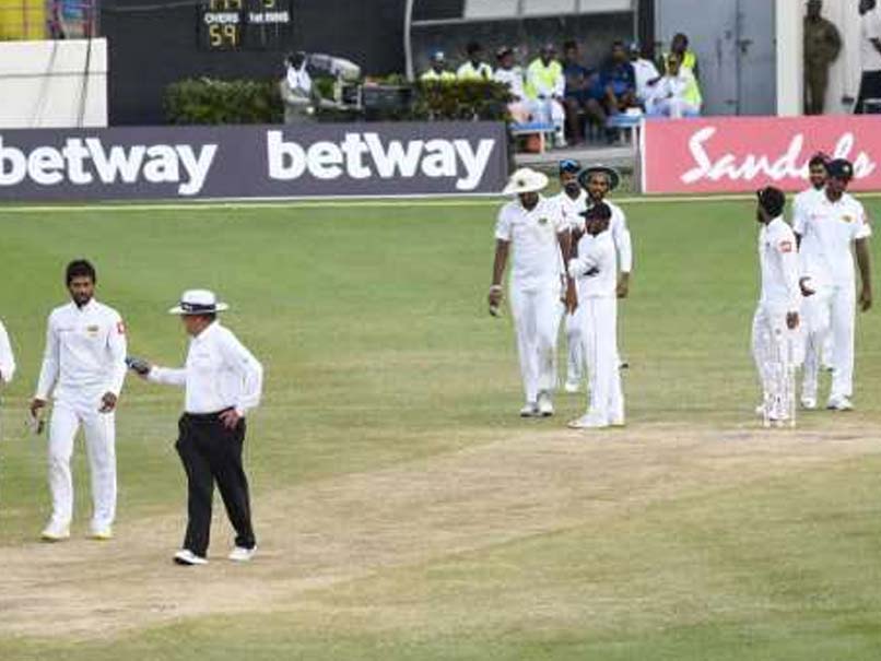 Dinesh Chandimal Sweats As Sri Lanka And West Indies Draw 'Controversial' 2nd Test Dinesh Chandimal Sweats As Sri Lanka And West Indies Draw 'Controversial' 2nd Test