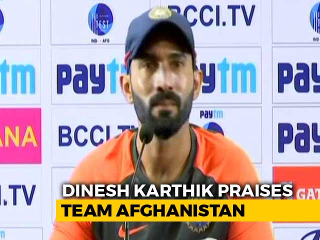 Afghanistan's Journey In International Cricket Is An Inspiration, Says Dinesh Karthik