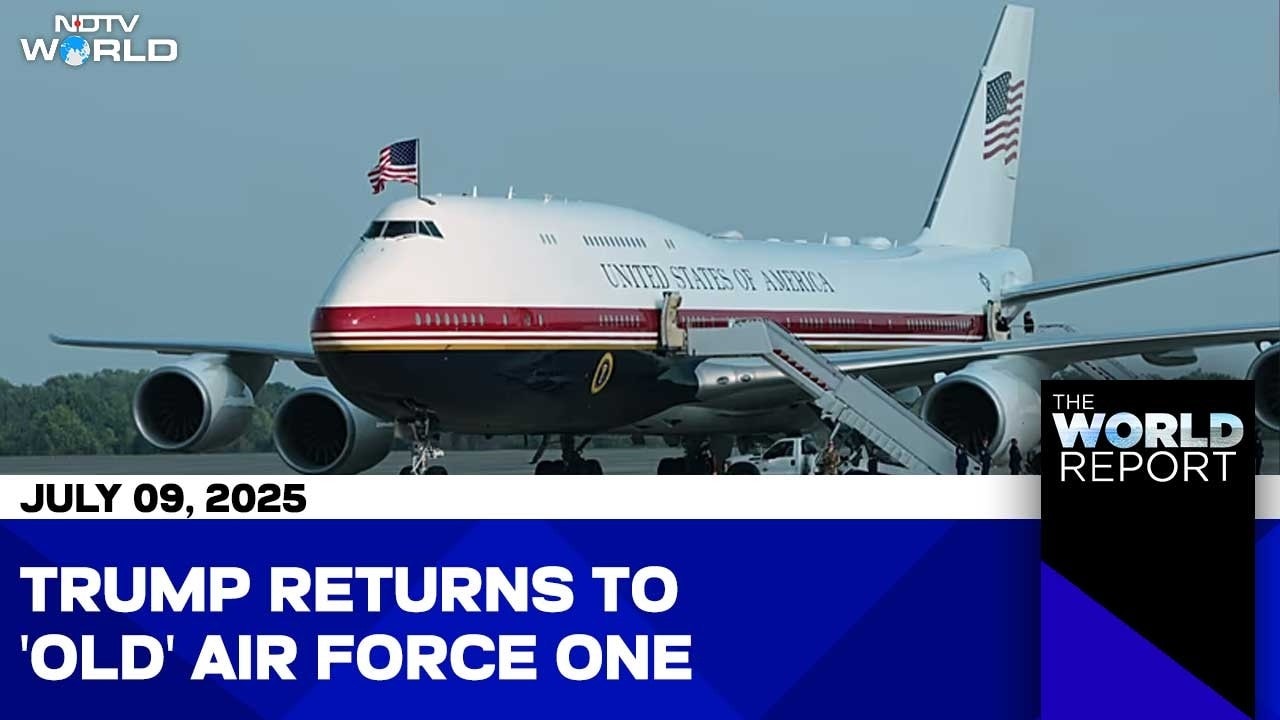 Trump Returns to Old Air Force One | Qatari Royal Jet Not Secure Enough?