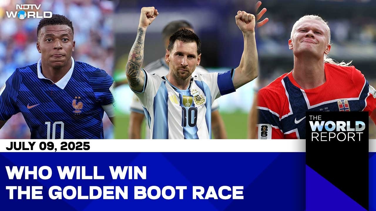 FIFA World Cup 2026 | Messi, Mbappe, Haaland & Kane in the Golden Boot Race