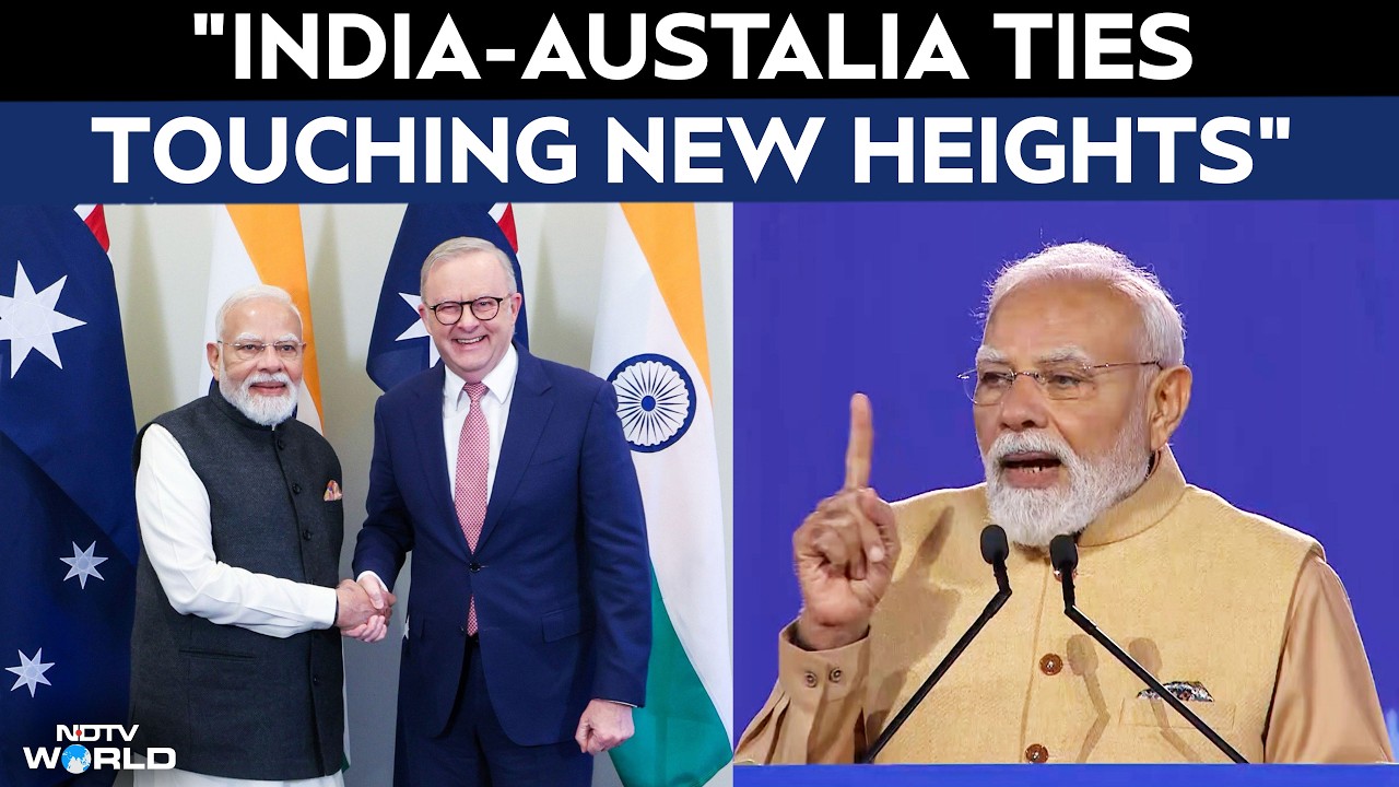 "India-Austalia Ties Touching New Heights": PM Modi To Indian Diaspora